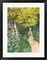 Framed Art Rose Garden, 1876 by Claude Monet Wall Decor 18x24 Artwork